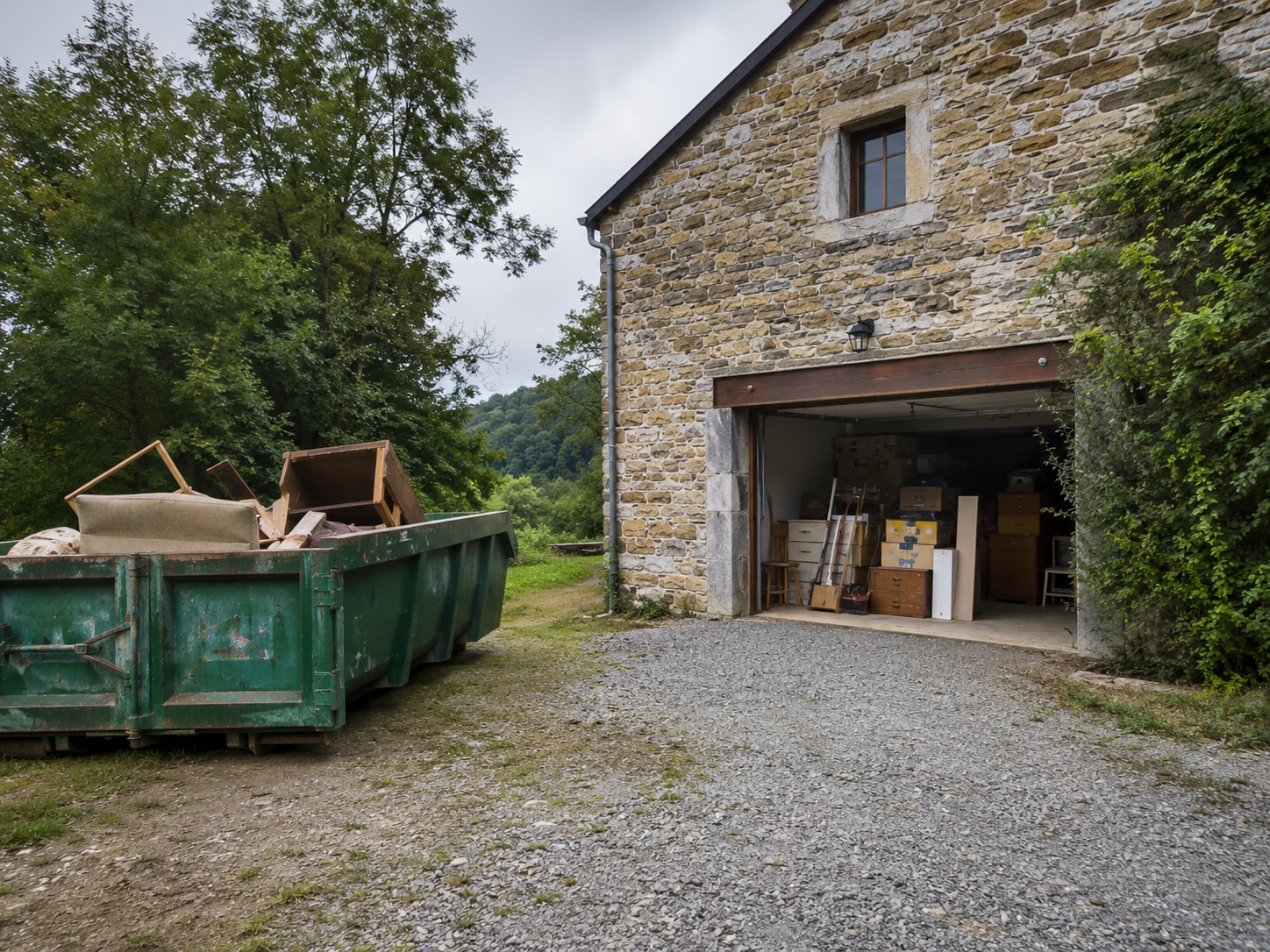 Débarras garage Raucourt-et-Flaba, 08450